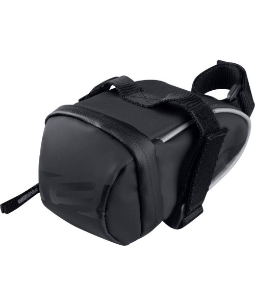 Gloves & Helmets & Accessories : Bicycle Bag Under Saddle FORCE Adventure, Black, 0.5l