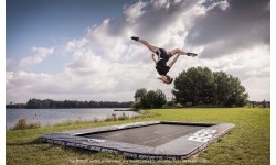 In-ground trampolines BERG: BERG SPORTS Ultim Pro Bouncer FlatGround 5x5