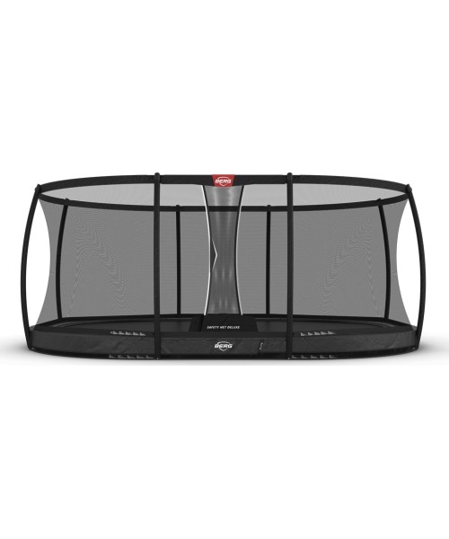 On-ground trampolines BERG: BERG Grand Elite InGround 520 Grey + Safety Net Deluxe