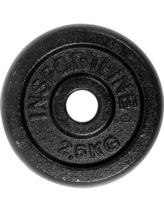 30 mm - Plieniniai svoriai inSPORTline: Plieninis svoris grifui 30mm inSPORTline 2,5kg