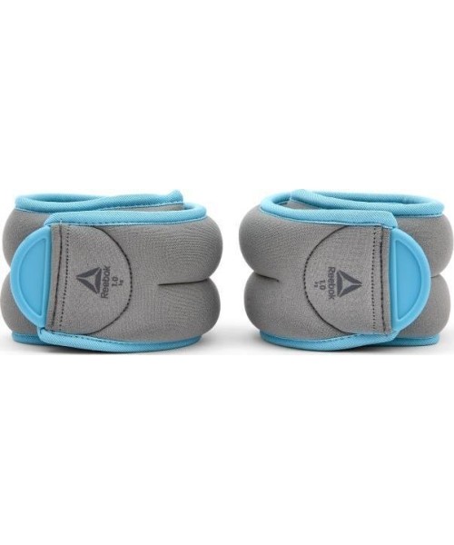 Svoriai kojoms ir rankoms Reebok fitness: Svoriai kojoms Reebok 2 x 1 kg