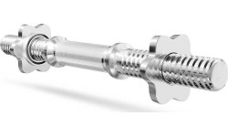 Barbell Bars 25mm - 30mm Marbo Sport: Grifų komplektas Marbo MWG1