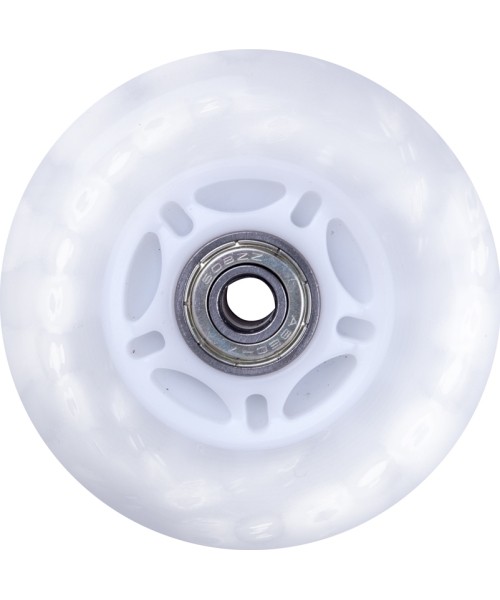 Spare Wheels for Skates inSPORTline: Ratukas riedučiams Worker 84 x 24 mm ABEC7 LED PU