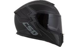 Full Face Helmets Cassida: Motorcycle Helmet Cassida Integral GT 2.1 Flash Matte Black/Dark Gray