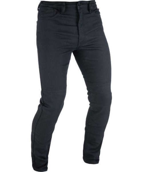 Vyriški motociklininko džinsai Oxford: Men’s Motorcycle Jeans Oxford Original Approved CE Slim Fit Black