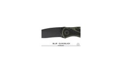 Medžiokliniai ir išgyvenimo peiliai : Sulankstomas peilis Kershaw Blur 1670OLBLK