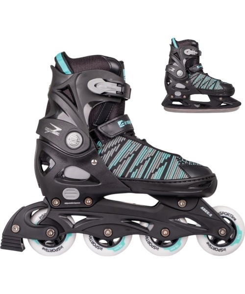 Children's Skates 2in1 inSPORTline: 2-in-1 riedučiai / riedučių ašmenys inSPORTline Malibo