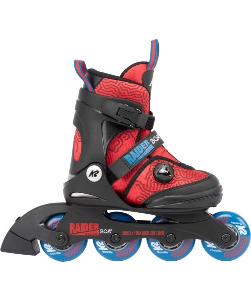 Adjustable Size Rollers K2: Reguliuojami riedučiai K2 Raider BOA 2022