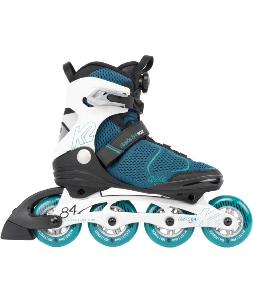 Fixed size rollers K2: Moteriški riedučiai K2 Alexis 84 BOA 2022