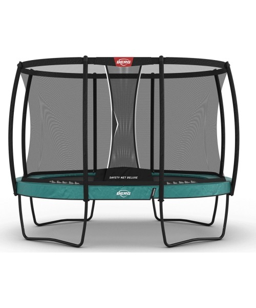 On-ground trampolines BERG: BERG Grand Champion Regular 350 Green + Safety Net Deluxe