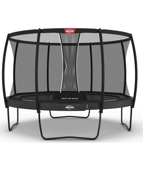 On-ground trampolines BERG: BERG Champion Regular 380 Grey + Safety Net Deluxe