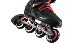 Fixed size rollers Nils Extreme: NA14124 JUODOS SPALVOS RIEDUČIAI NILS EXTREME