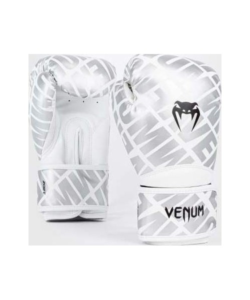 Bokso pirštinės Venum: Venum Contender 1.5 XT bokso pirštinės baltos/ sidabrinės