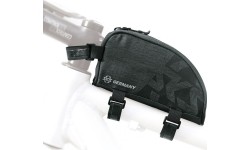 Gloves & Helmets & Accessories : Bicycle Frame Bag SKS Germany Traveller Up, Black