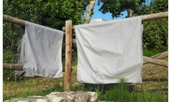 Rankšluosčiai BasicNature: Rankšluostis BasicNature Velour, 120x60cm, pilkas