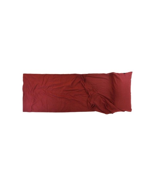 Sleeping Bags Origin Outdoors: Sleeping Bag Liner Origin Outdoors Cotton Rectangular Bordeaux