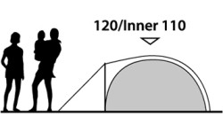 Tents Outwell: Palapinė Outwell Cloud 2, 2022