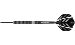 Smiginio strėlytės Winmau: Smiginio strėlytės Winmau Blackout Steel Tip 26 g