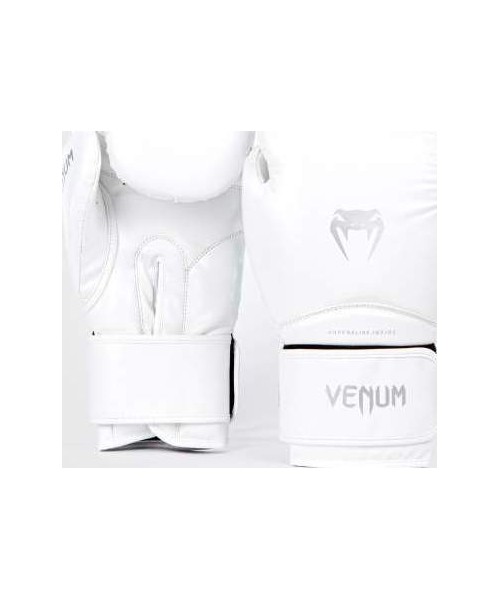 Boxing Gloves Venum: "Venum Contender 1.5" bokso pirštinės - baltos/ sidabrinės