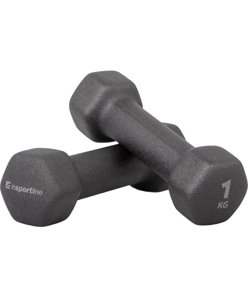 Aerobikos hanteliai inSPORTline: Neopreniniai hanteliai inSPORTline ON-X Renbell 2 x 1 kg