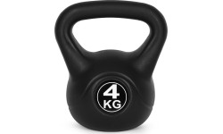 Aerobikos viniliniai ir neopreniniai hanteliai ModernHOME: Kettlebell kettle 4kg pratybų hantelis kamuolys fitneso svoris Mod...