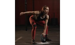Aerobikos viniliniai ir neopreniniai hanteliai ModernHOME: Kettlebell kettle 4kg pratybų hantelis kamuolys fitneso svoris Mod...