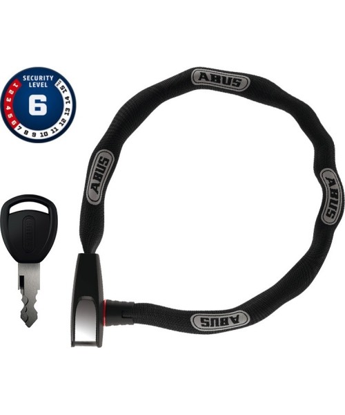 Gloves & Helmets & Accessories Abus: Spyna Abus Catena 6806K/110 black