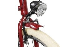 City Bikes : Dviratis AZIMUT Vintage 26" 3-speed 2023 burgund-cream shiny