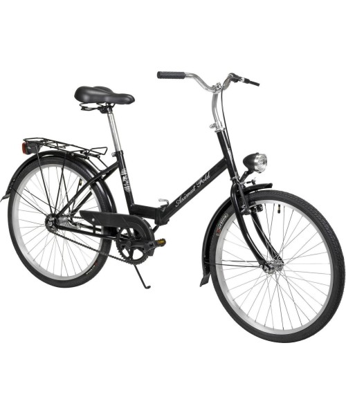 City Bikes : Dviratis AZIMUT Fold 24" 2023 black matt