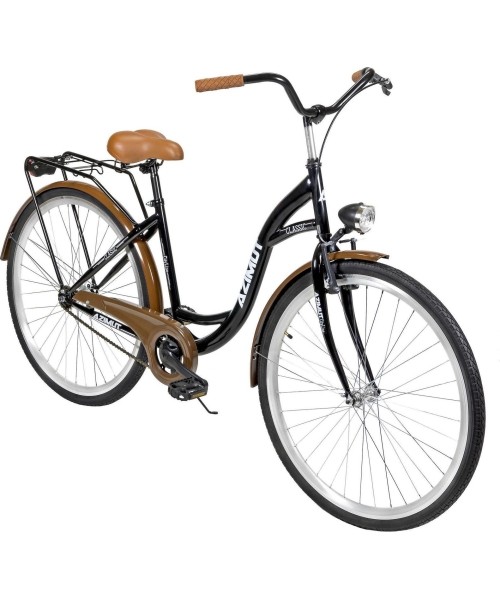 City Bikes : Dviratis AZIMUT Classic 28" 2023 black