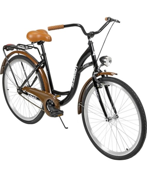 City Bikes : Dviratis AZIMUT Classic 26" 2023 black