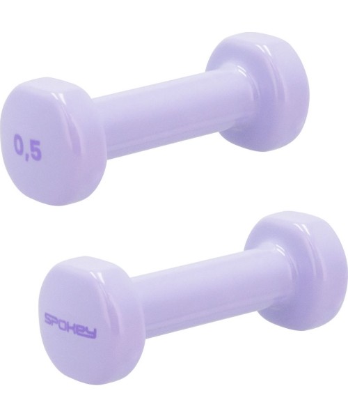 Dumbbells for Aerobics Spokey: Vinilinių hantelių rinkinys Spokey SHAPE 2x 0,5 kg