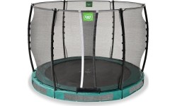 In-ground trampolines Exit: EXIT Allure Classic ground trampoline ø305cm - green