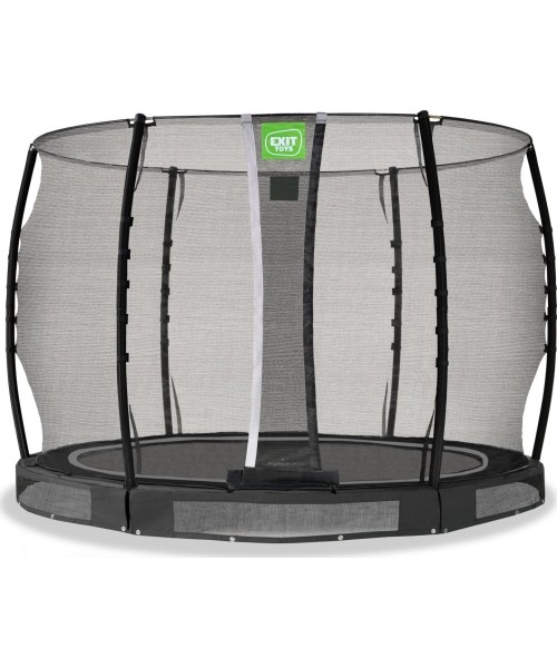 Įleidžiami batutai Exit: EXIT Allure Classic ground trampoline ø305cm - black