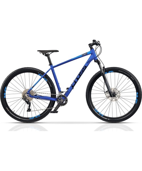 City Bikes : CROSS Fusion X 29" 20G dydis 18" (46cm) (mėlyna)