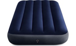 Inflatable Camping Mats Intex: Veliūrinis pripučiamas čiužinys Intex, 191x76cm