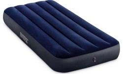 Inflatable Camping Mats Intex: Veliūrinis pripučiamas čiužinys Intex, 191x76cm