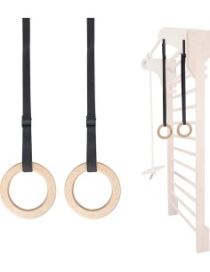 Wall Bars inSPORTline: Gimnastikos žiedai gimnastikos sienelei