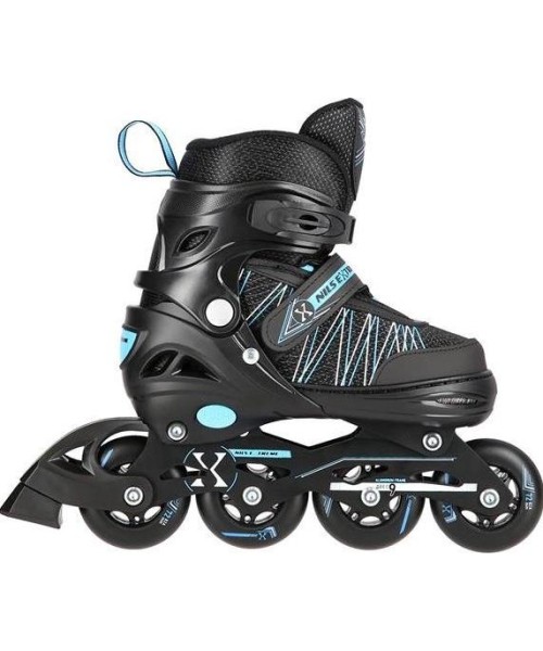 Children's Skates 2in1 Nils Extreme: NH11912 2IN1 RIEDUČIAI / LEDO RITULIO PAČIŪŽOS