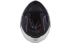 Moduliniai šalmai Cassida: Motorcycle Helmet Cassida Compress 2.0 Refraction White/Black/Fluo Yellow P/J