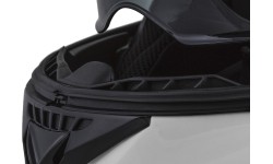 Moduliniai šalmai Cassida: Motorcycle Helmet Cassida Compress 2.0 Refraction White/Black/Fluo Yellow P/J