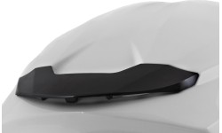 Moduliniai šalmai Cassida: Motorcycle Helmet Cassida Compress 2.0 Refraction White/Black/Fluo Yellow P/J
