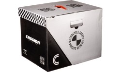 Moduliniai šalmai Cassida: Motorcycle Helmet Cassida Compress 2.0 Refraction White/Black/Fluo Yellow P/J