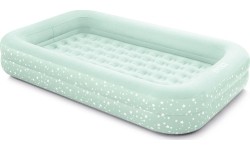 Pripučiami stovyklavimo kilimėliai Intex: Pripučiamas vaikiškas čiužinys su pompa Intex