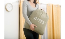 Pripučiami stovyklavimo kilimėliai Intex: Pripučiamas vaikiškas čiužinys su pompa Intex