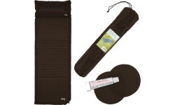 Inflatable Camping Mats Nils Camp: NC4001 JUODAS SAVAIME PRIPUČIAMAS KILIMĖLIS NILS CAMP