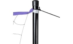 Badminton Nets Nils: Badmintono tinkas Nils NT300, 600 x 60 cm, visiškai dengiantis dėklas