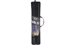 Badminton Nets Nils: Badmintono tinkas Nils NT300, 600 x 60 cm, visiškai dengiantis dėklas