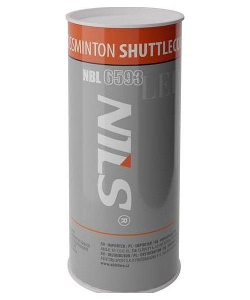 Badminton Shuttlecocks Nils: Greitojo badmintono plunksniukai Nils NBL6593, nailonas, LED, 3 vnt.