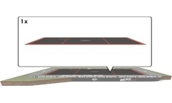Trampoline Spare Parts BERG: Ultim Pro Bouncer - Jump mat 5x5 (Airflow Pro)